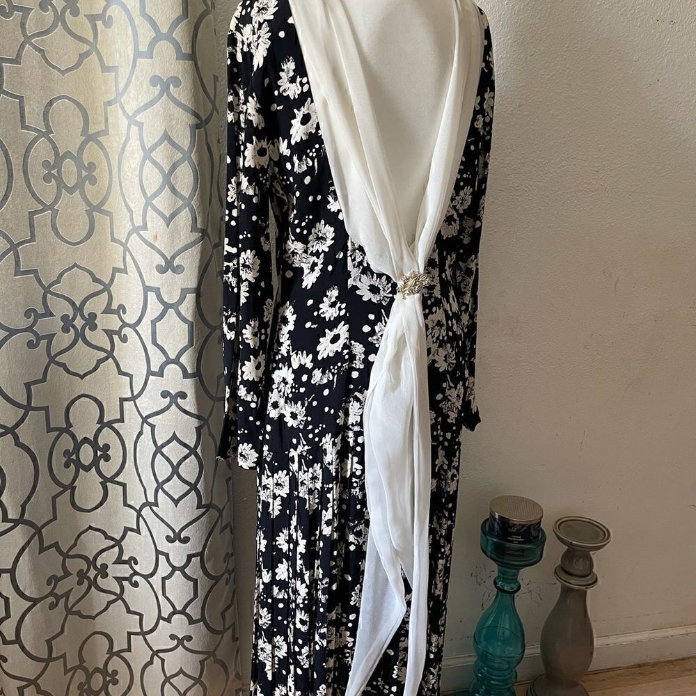 Cynthia rowley cold back maxi dress sz 10
